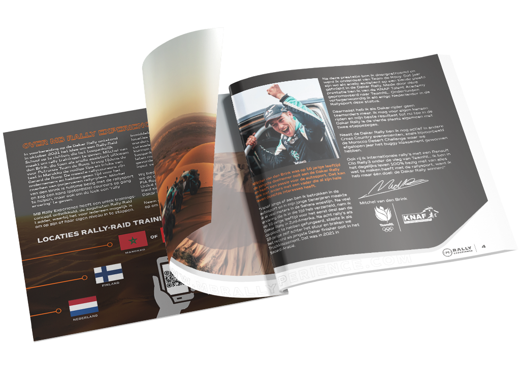 MB Rally Experience - Brochure